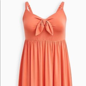 Torrid Super Soft Coral Dress